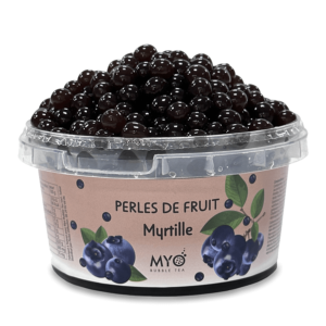 Perles de fruits parfum "Myrtille" - MYO Bubble Tea
